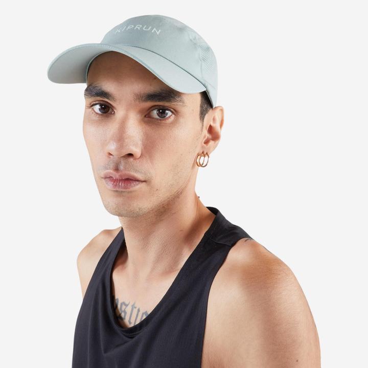 Actual product image Kiprun Lauf-Cap Schirmmütze - V2 grün