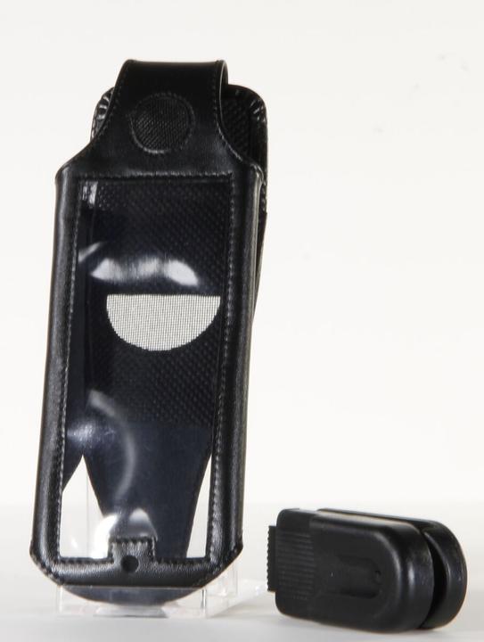 Actual product image Soryt Leather case Mitel / Aastra 142d, swivel clip