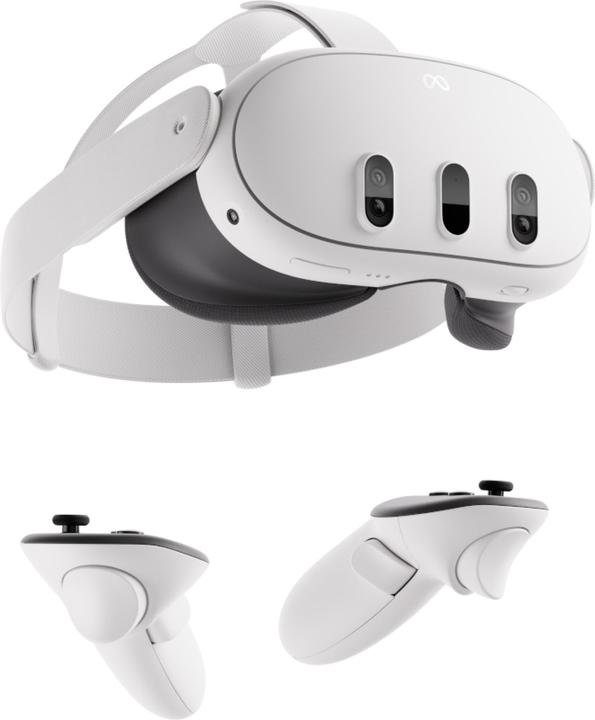 Actual product image Oculus Meta Quest 3 Virtual reality system, 128GB, White, Asgard's Wrath 2 bundle (128 GB)