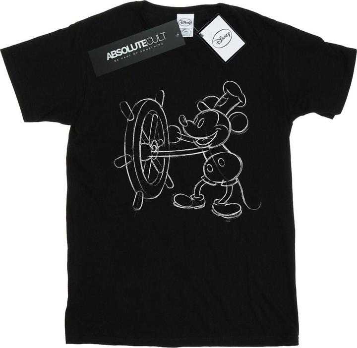 Disney Mickey Mouse Steamboat Sketch TShirt Jungen