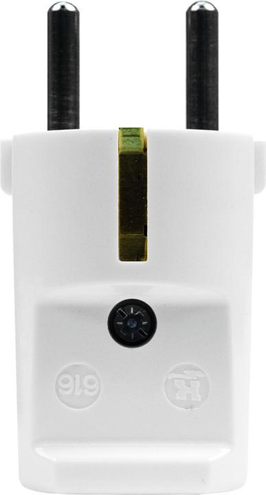 Produktbild Steffen Schuko-D stecker ws 3p (CEE 7/4)