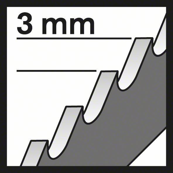 Produktbild Bosch Professional Zubehör PRO Alu curve T227D Stichsägeblatt, 100 mm