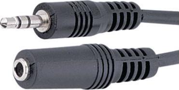 Produktbild HDgear 3.5 mm st. Stecker > 3,5 mm st. Kupplung (2 m, 3.5mm Klinke (AUX))