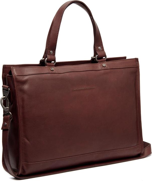 The Chesterfield Brand Manly Schultertasche Leder 40 cm Laptopfach