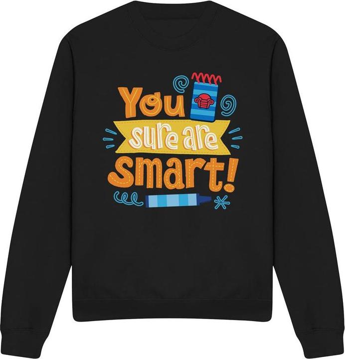 Immagine prodotto Blue's Clues & You! You Sure Are Smart! Felpa Adulto Unisex (XL)