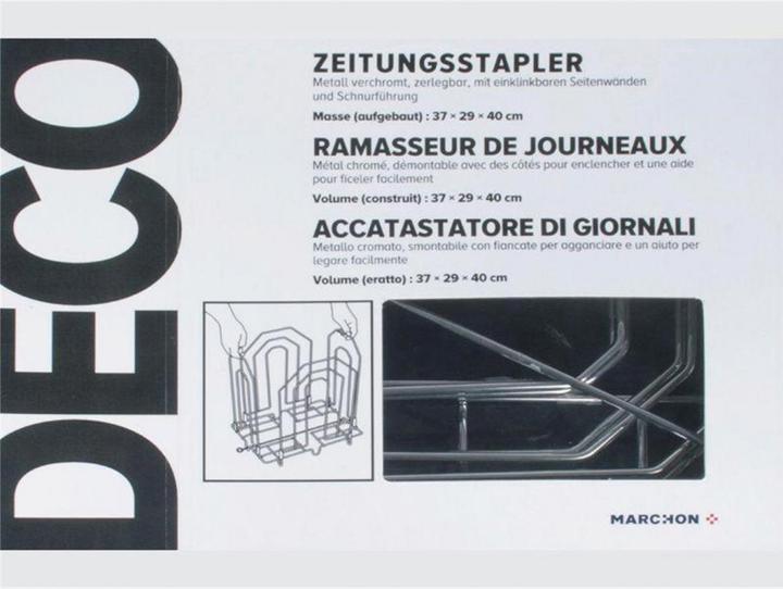 Office Newspaper stacker (8 x 30 x 37 cm)