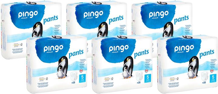 Pingo Pants (Taille 5, Pack mensuel, 168 pièce(s))
