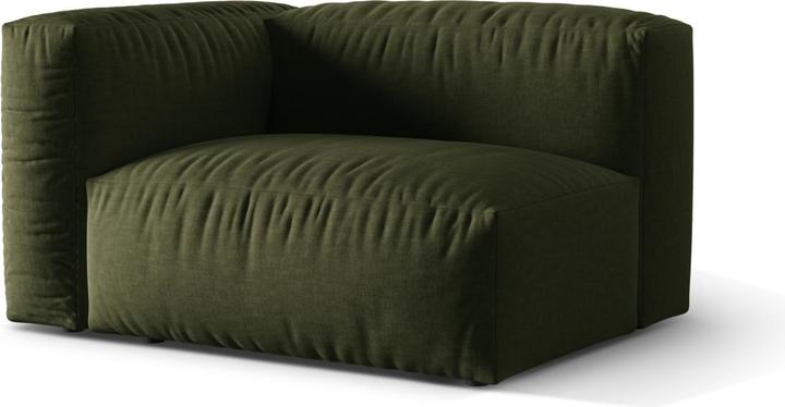 Actual product image Micadoni Modul Left, "Martina", 1 Seat, 121x106x75 Made in Europe (2 person sofa, 3-seater, 4-seater)