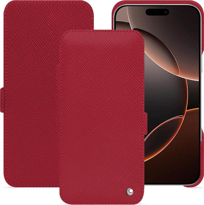 Actual product image Noreve Horizontal leather flap shell (Apple iPhone 16 Pro)