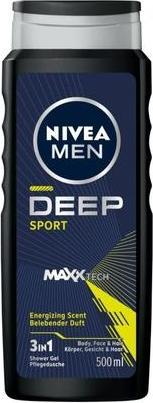 Actual product image NIVEA MEN MEN DEEP SPORT Shower Gel 500ml (500 ml)