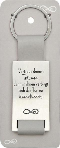 HCA Schlüsselanhänger mit Spruch - Unendlichkeit