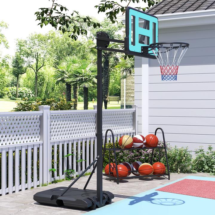Immagine prodotto SportNow Basketballkorb Stahl, Kunststoff Schwarz