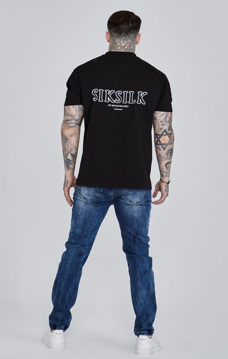 Actual product image Siksilk Distressed slim fit jeans (32)