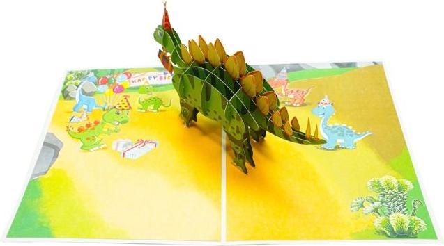 Actual product image MU Classic 3D pop-up dinosaur (1 pcs.)