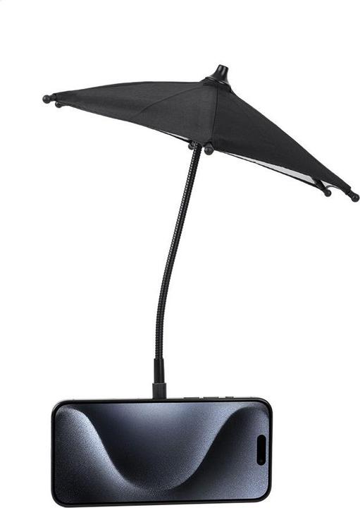 Actual product image JJC SPU 1 Magnetic Phone Umbrella Black
