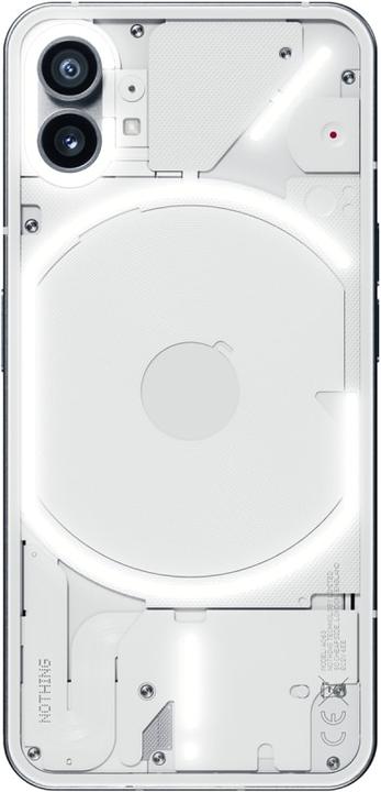 Actual product image Nothing Phone (1) with Ear (Stick) (256 GB, White, 6.55", Dual SIM, 5G)