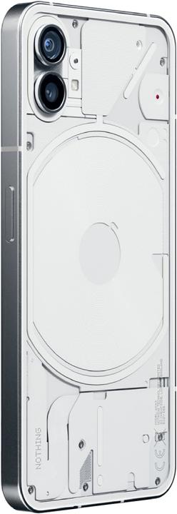Actual product image Nothing Phone (1) with Ear (Stick) (256 GB, White, 6.55", Dual SIM, 5G)