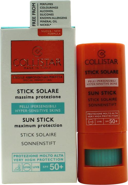 Collistar Special Perfect Tan Sun Stick SPF50 (Sonnencreme Gesicht, Sonnenlotion, Sonnenspray, SPF 50, 8 ml)