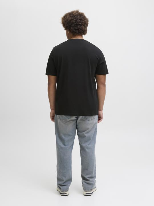Actual product image Jack & Jones Jjelogo Tee Ss Oneck 2 Col Aw25 Noos Pls (XXL)