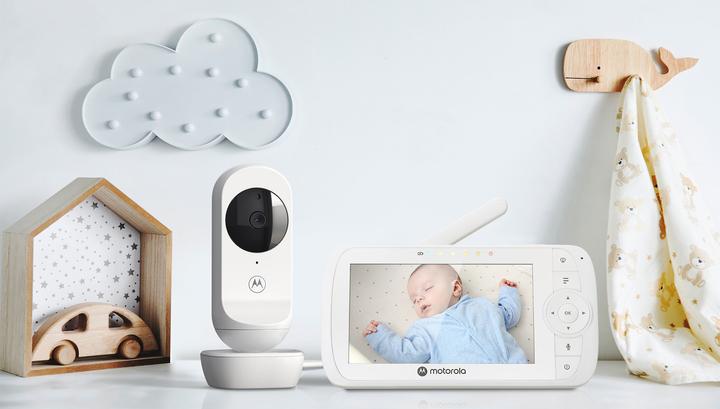 Actual product image Motorola Baby Monitor Video VM35 (Video & Audio, 300 m)