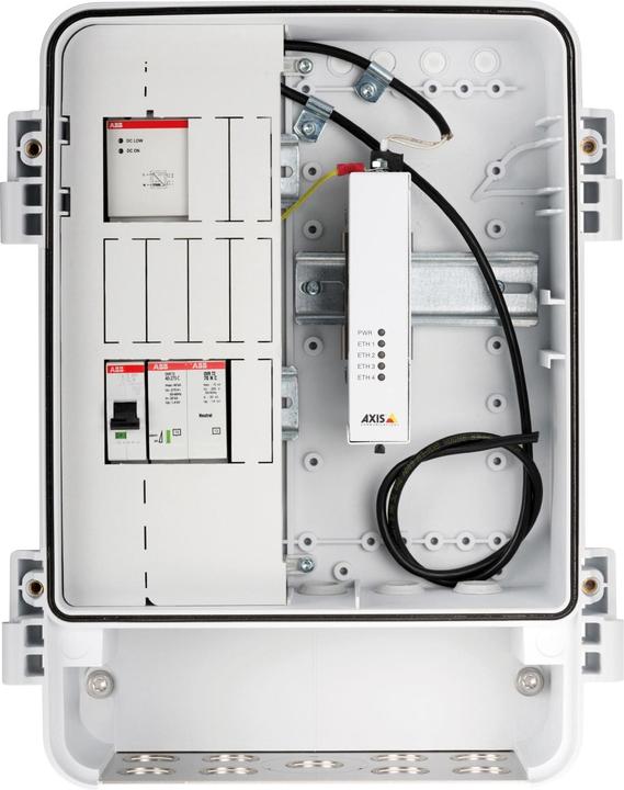 Axis Überwachungsgehäuse T98A17-VE MC Cabinet A 230V Weiss (Gehäuse)