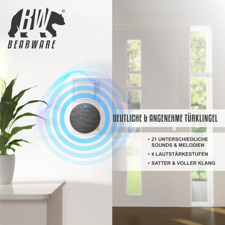 Actual product image Bearware Wireless doorbell set (Wireless)