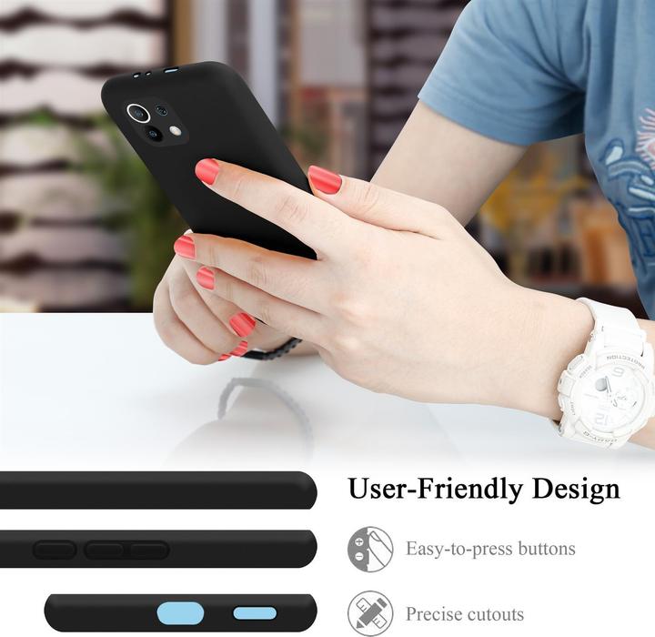 Actual product image Cadorabo TPU Liquid Silicone Case Cover (Xiaomi Mi 11 5G)