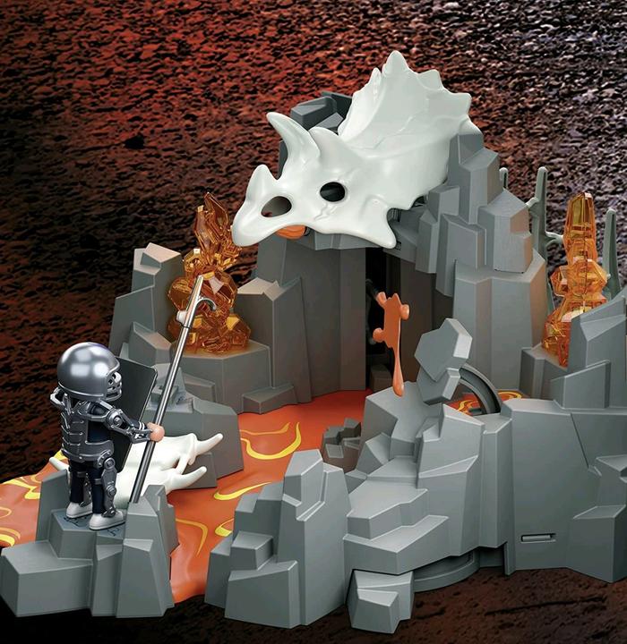 Actual product image Playmobil Lava spring guardian (70926, Playmobil Dino Rise)