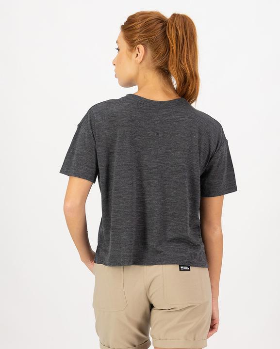 Actual product image Mons Royale Zephyr Merino Tencel™ Boxy T-Shirt (XS)