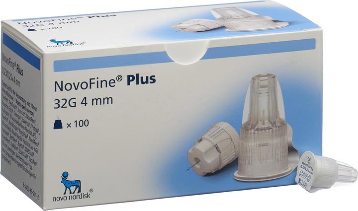 Image du produit Novofine Plus Aiguilles à injection 4mm 32G 100 pcs