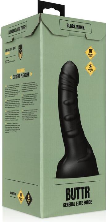 Produktbild Buttr Black Hawk Gebogener Analer Dildo