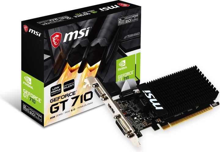 Produktbild MSI GeForce GT 710 2GD3H LP (2 GB)
