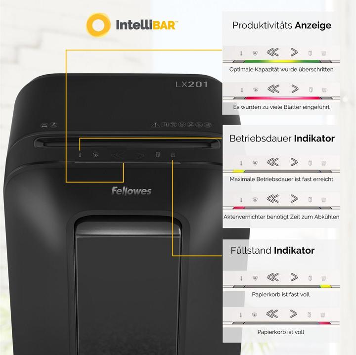 Produktbild Fellowes Powershred LX201 (Microschnitt)
