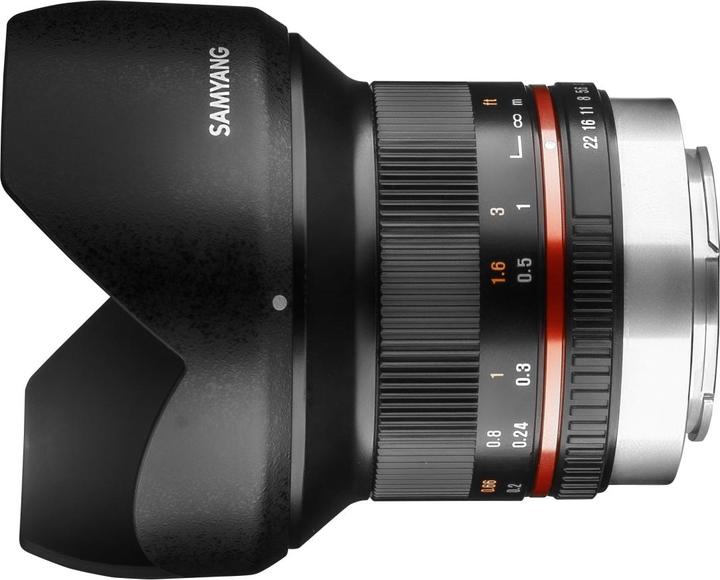 Produktbild Samyang 12mm f/2 NCS CS Fujifilm XF (Fujinon XF, APS-C / DX)