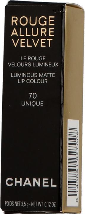 Image du produit Chanel Rouge Allure Velvet No 70 (70 Unique)