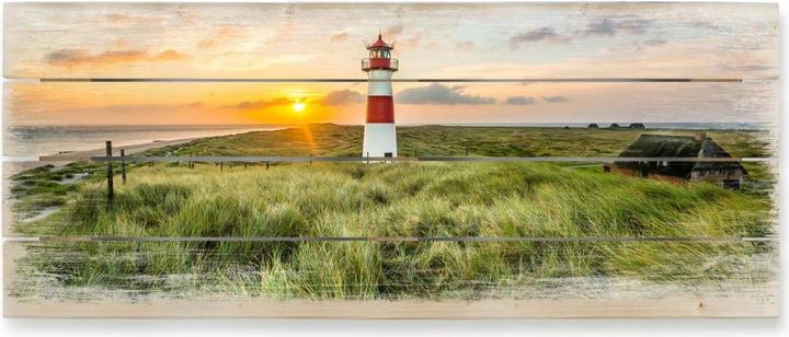 Produktbild Trenddeko Leuchtturm auf Sylt (40 x 100 cm)