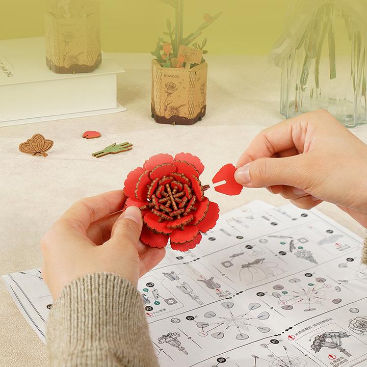 Produktbild Rolife TW052 - Rote Nelke