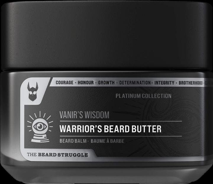 Actual product image The Beard Struggle Warrior's Beard Butter