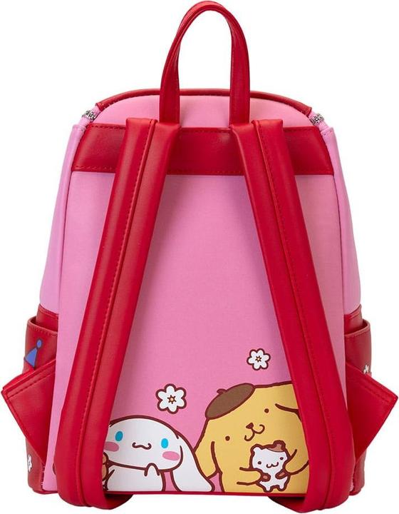 Actual product image Loungefly Sanrio by Mini Backpack Hello Kitty & Friends Color Block