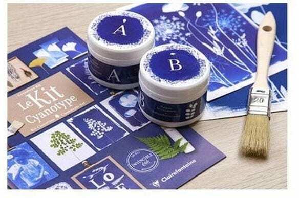 Produktbild Clairefontaine Cyanotype Kreatives Kit Set