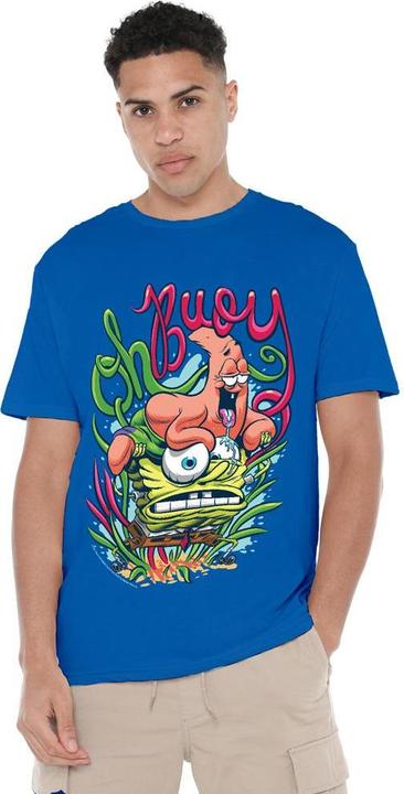 Immagine prodotto Spongebob Squarepants Oh Buoy Maglietta Uomo (4XL)