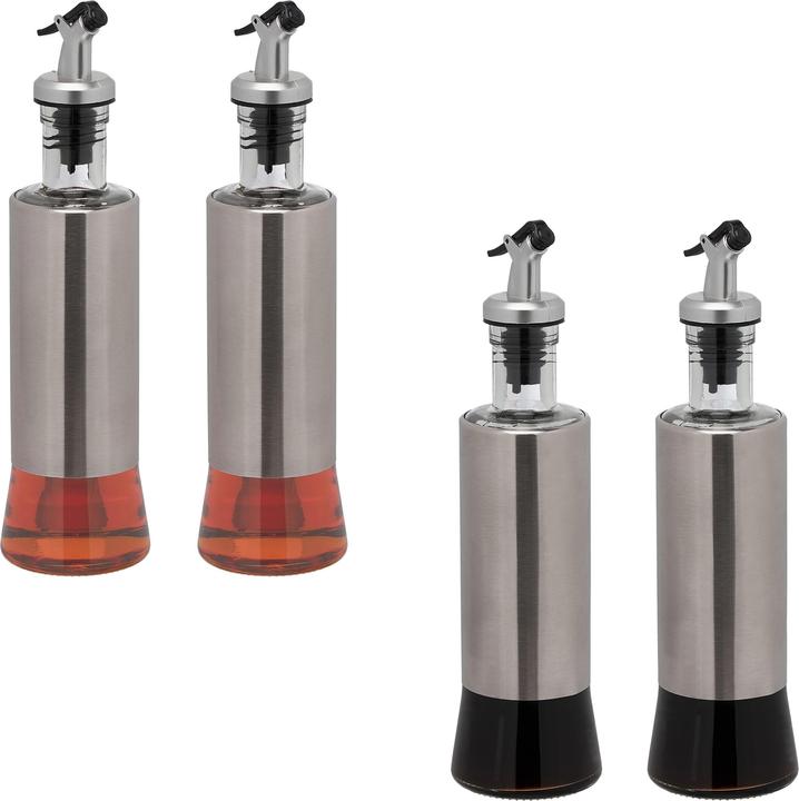 Actual product image Relaxdays 4x vinegar-oil dispenser (300 ml)