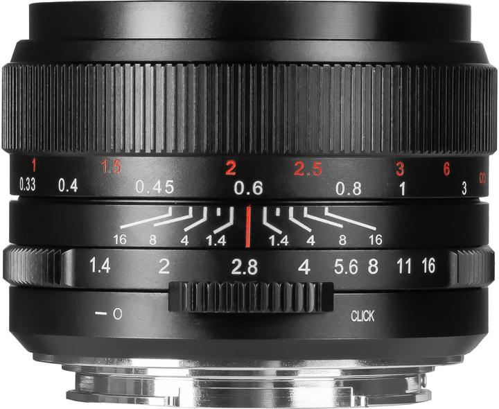 Produktbild 7artisans Festbrennweite 35mm F/1.4 Mark III FF Schwarz – Canon RF (Canon RF, Vollformat)