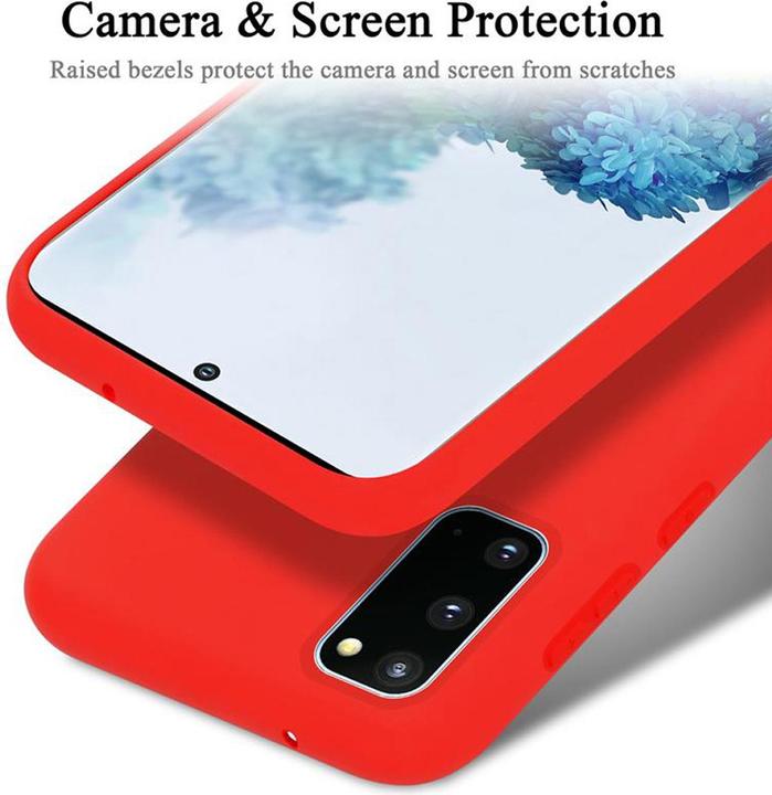 Produktbild Cadorabo TPU Liquid Silicone Case Cover (Samsung Galaxy S20+)