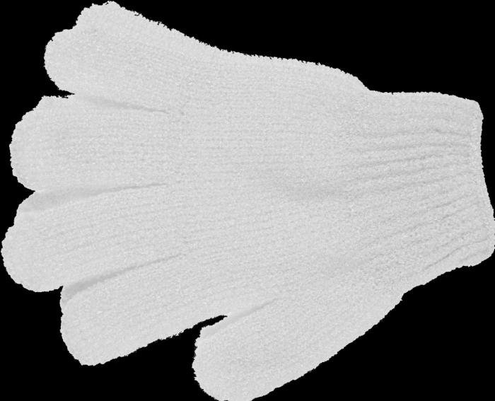 Actual product image Massage glove (pair) - nylon, assorted colours, suitable for all sizes