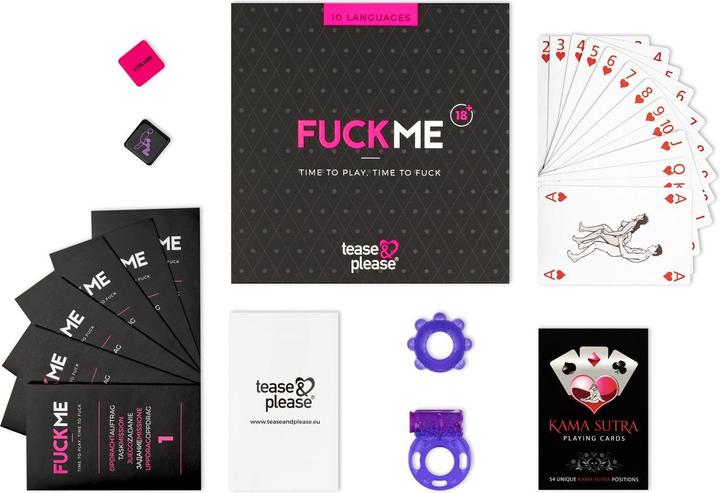 Image du produit tease & please FuckMe (Jeu de cartes, Allemand, Français, Italien, Anglais)