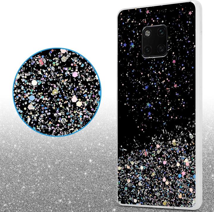Image du produit Cadorabo Couverture TPU paillettes scintillantes (Mate 20 Pro)