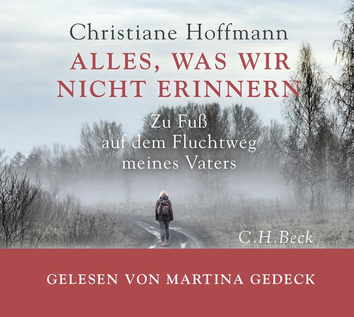 Produktbild Alles, was wir nicht erinnern (Martina Gedeck, Christiane Hoffmann, Deutsch)