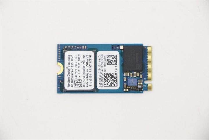 Actual product image Lenovo WD SN530 256G PCIe 2242 SSD (256 GB, M.2 2242)