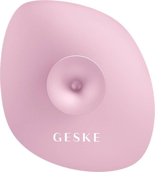 Actual product image Konjac Sponge Szczoteczka do czyszczenia twarzy 4w1 z uchwytem Geske z Aplikacją (różowy)